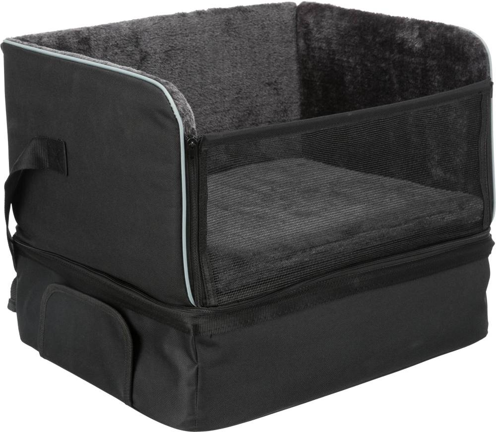 Car seat, 45 × 38 × 37 cm, black