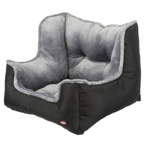 Car seat, 50 x 40 x 50 cm, black/grey