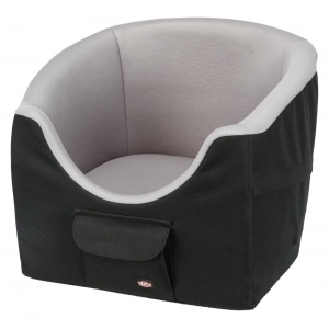 Car seat, 45 × 39 × 42 cm, black/grey