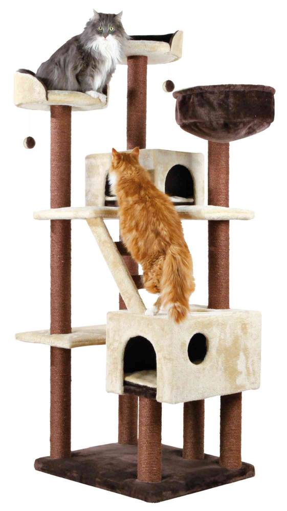 Felicitas scratching post, 190 cm, beige/brown