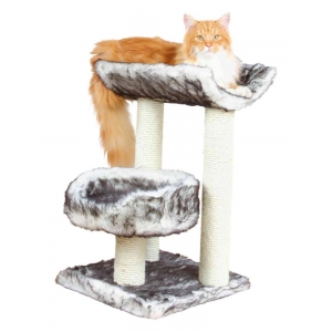 Isaba scratching post, 62 cm, black/white