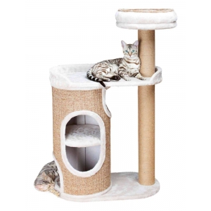 Falco scratching post, 117 cm, light grey/brown