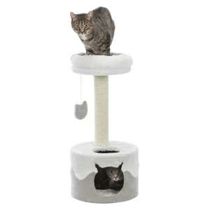 Nuria scratching post, 71 cm, white/grey