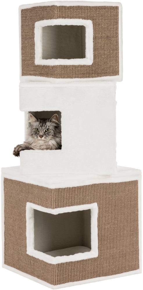 Lilo Cat Tower, 123 cm, white/brown