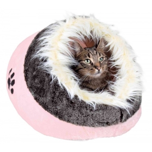 Minou cuddly cave, 35 × 26 × 41 cm, rose/grey