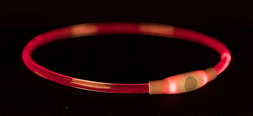 Flash light ring USB, L–XL: 65 cm/ø 8 mm, multi-colour