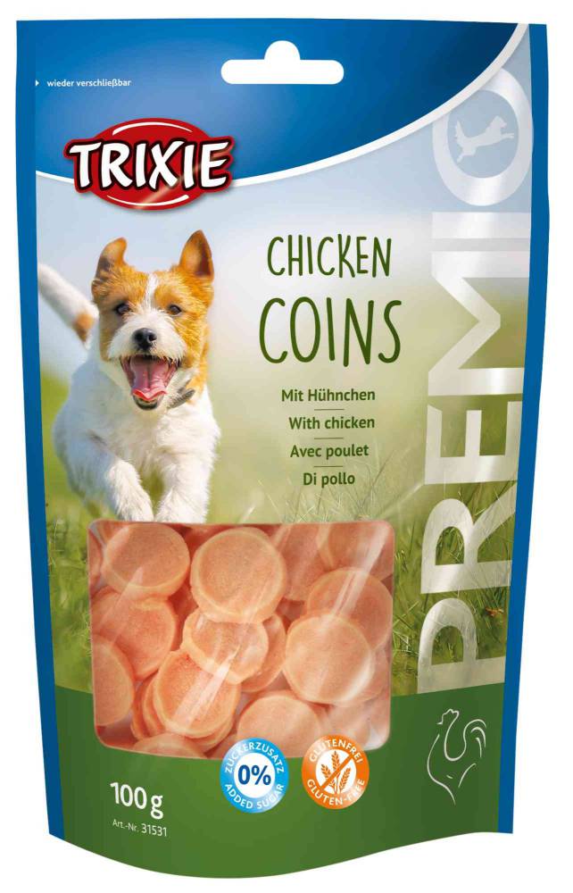 Koera maius Esguisita Chicken Coins 100g