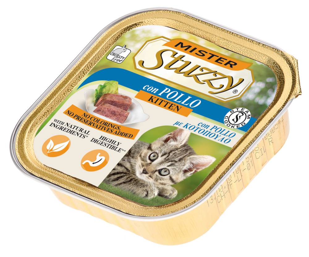 MISTER STUZZY Cat 100gr Alu Tray Kitten