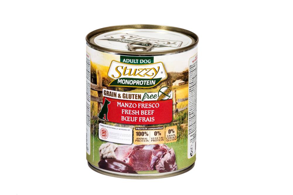 STUZZY Dog Monoprotein 800 gr. Can Beef