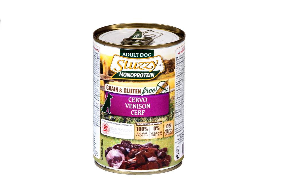 STUZZY Dog Monoprotein 400 gr. Can Venison