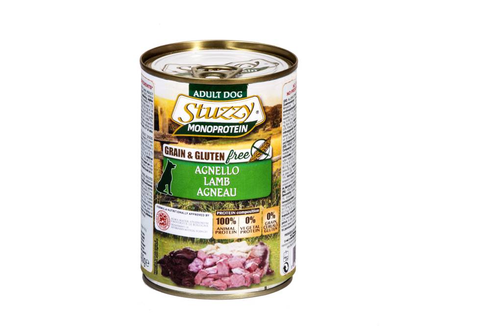 STUZZY Dog Monoprotein 400 gr. Can Lamb