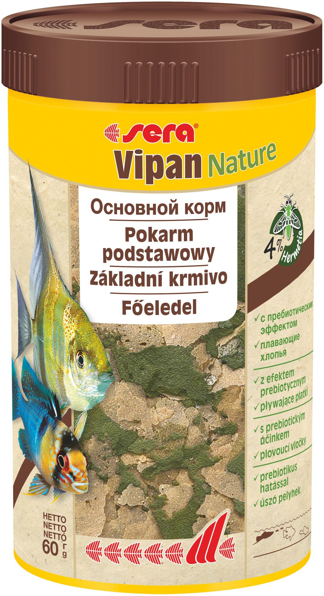 Sera Vipan Nature 250ml/60g