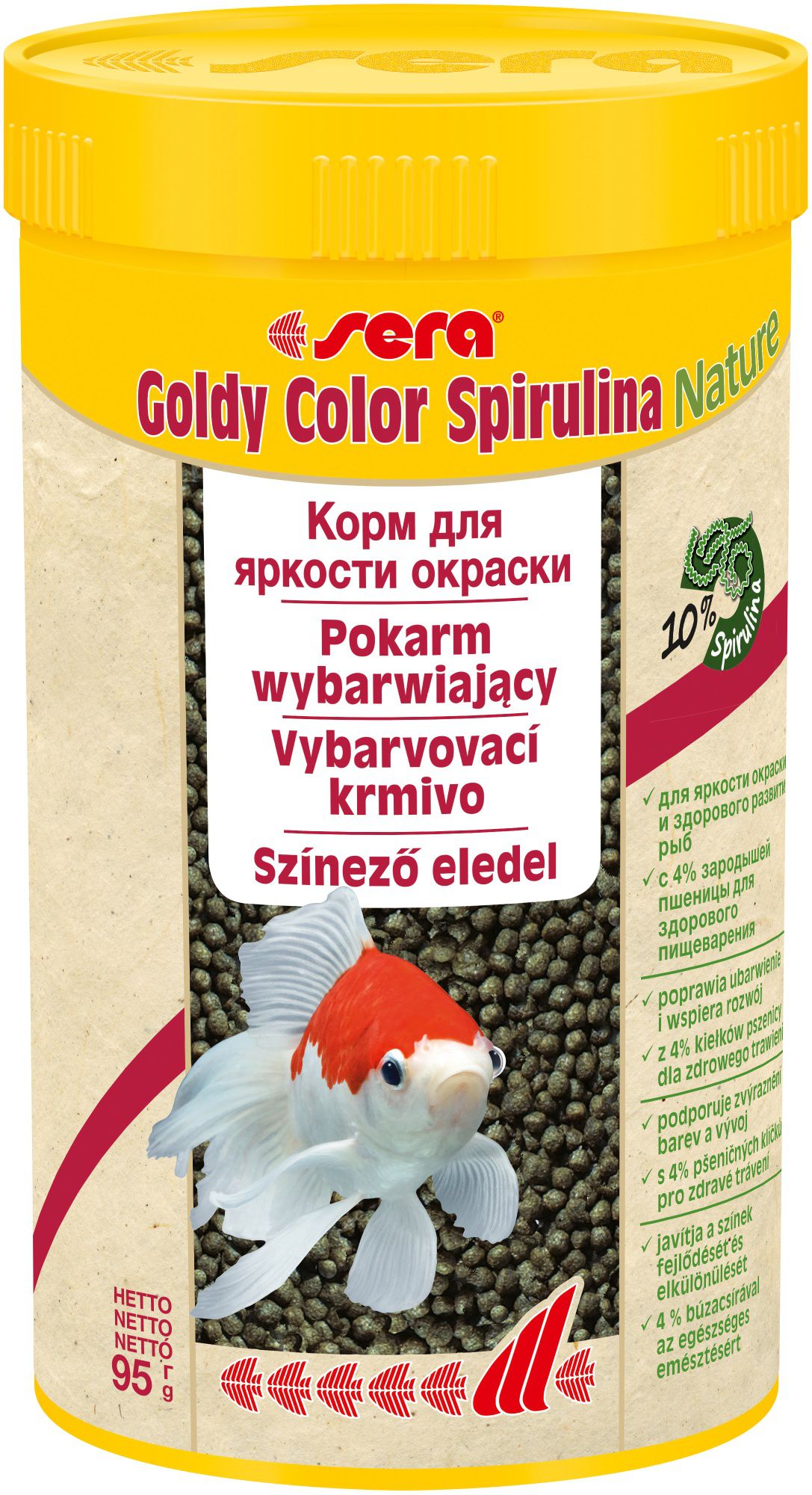 Sera Goldy Color/Spirulina 250ml/95g (granul)