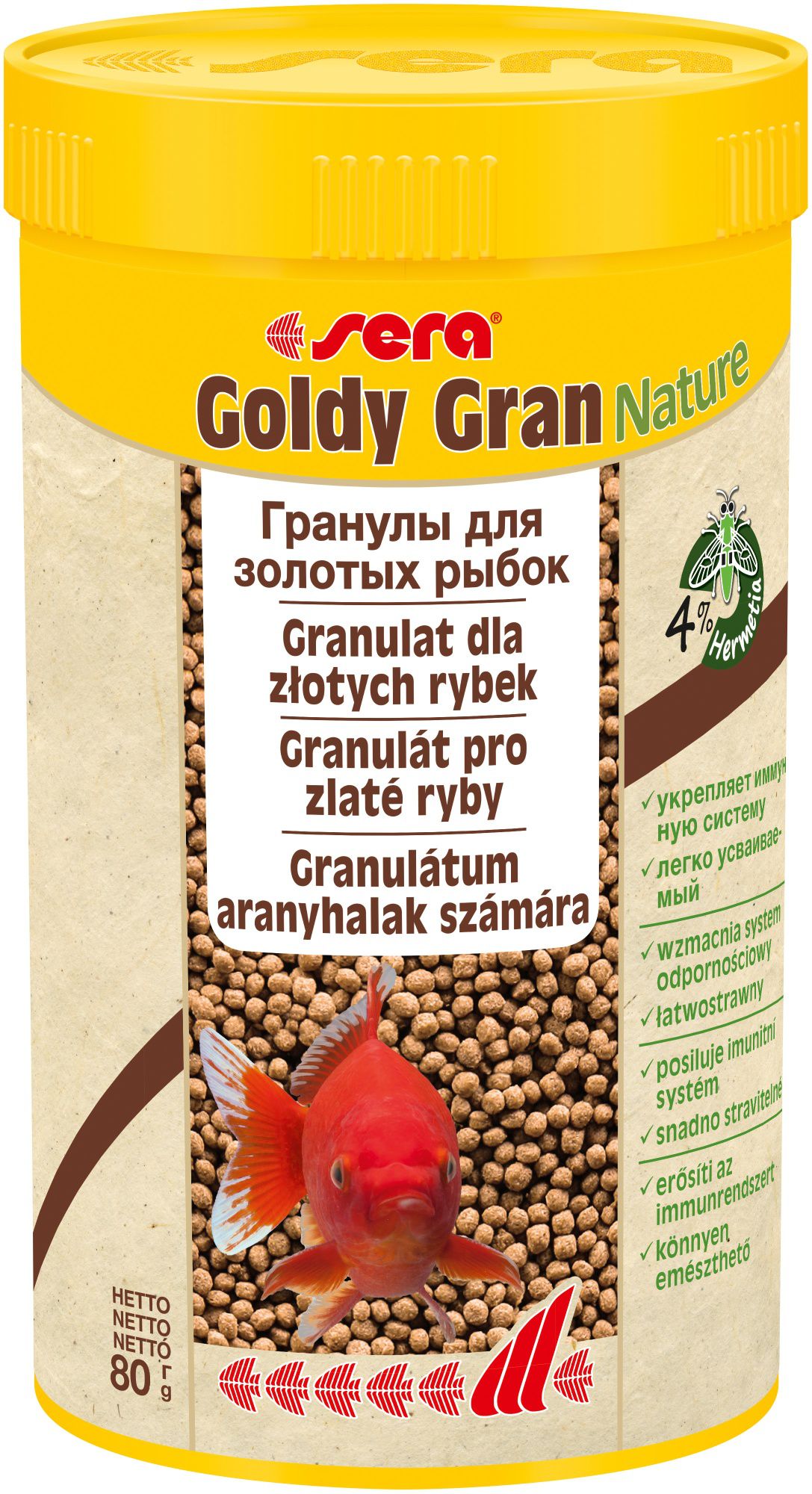 sera Goldy Gran Nature 250 ml