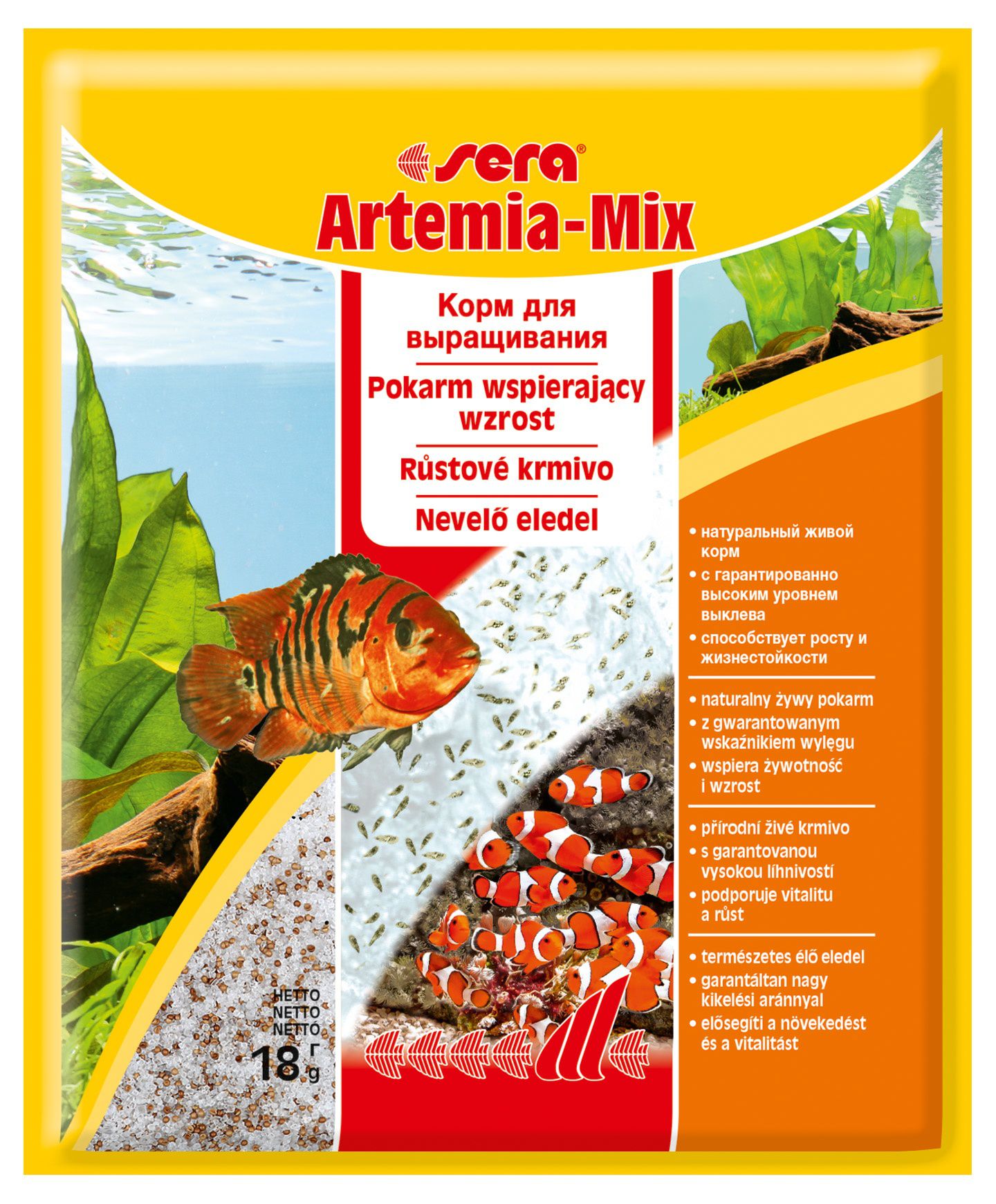 Sera Artemia-mix 18g.