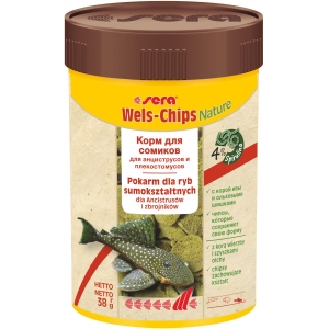 Sera Wels- Chips Nature100ml/38g