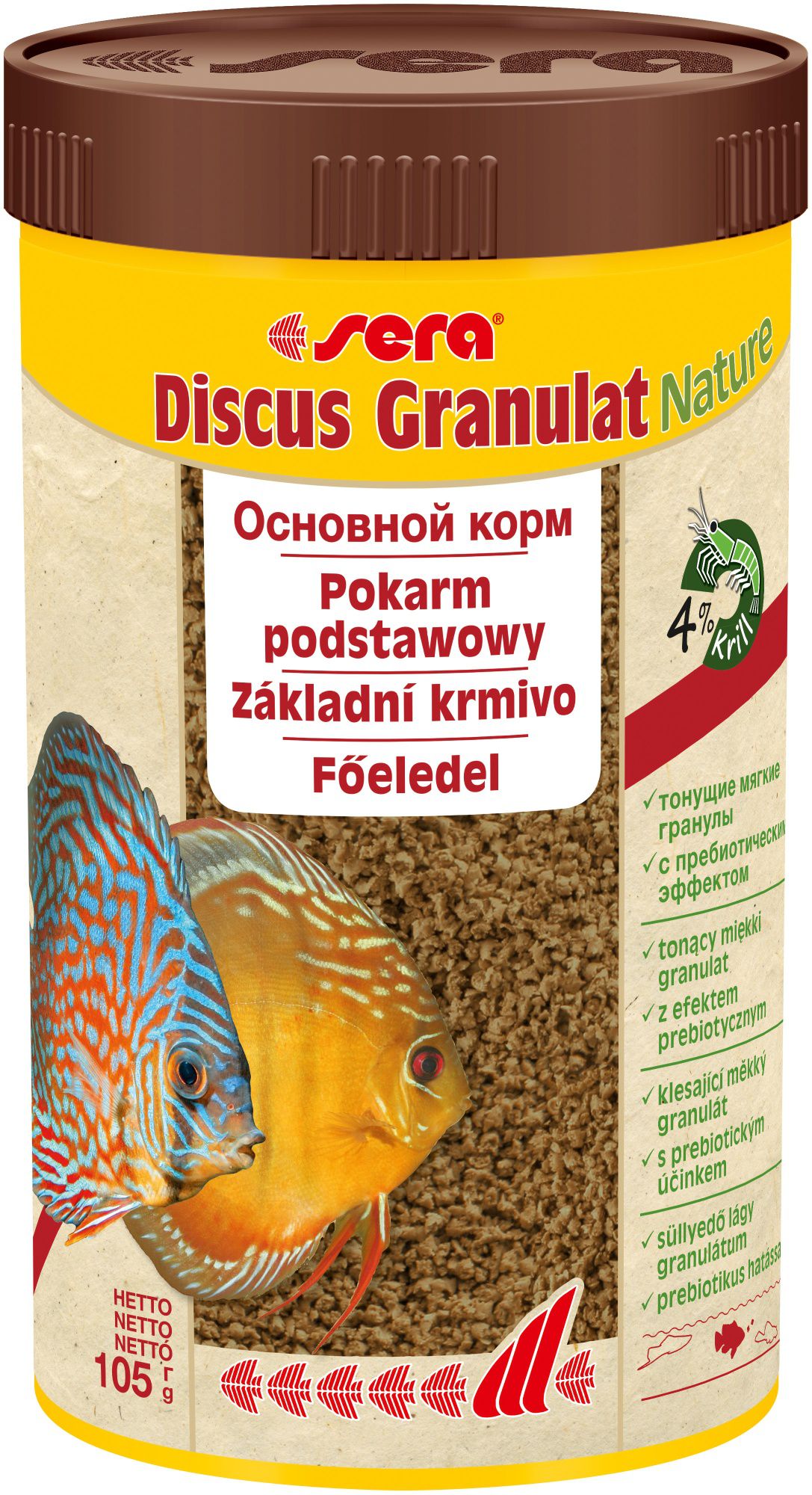 sera Discus Granules Nature 250 ml