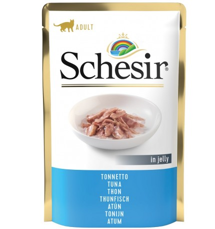 Schesir tuunikala želees 85g märg toit kassidele