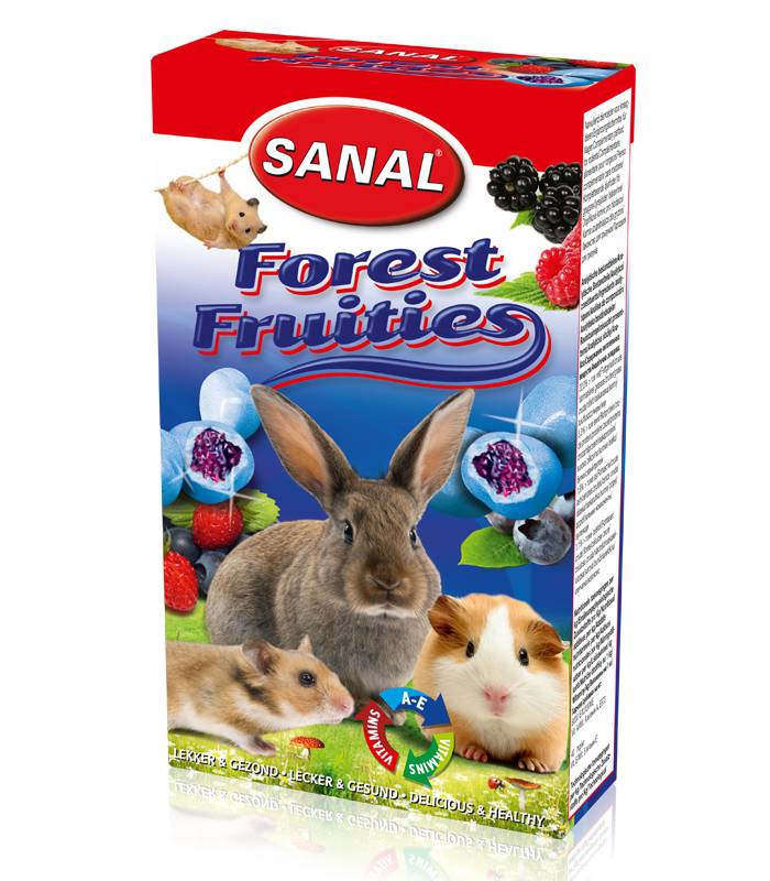 SANAL när. Forest Fruities/maius metsmarjadega 50g