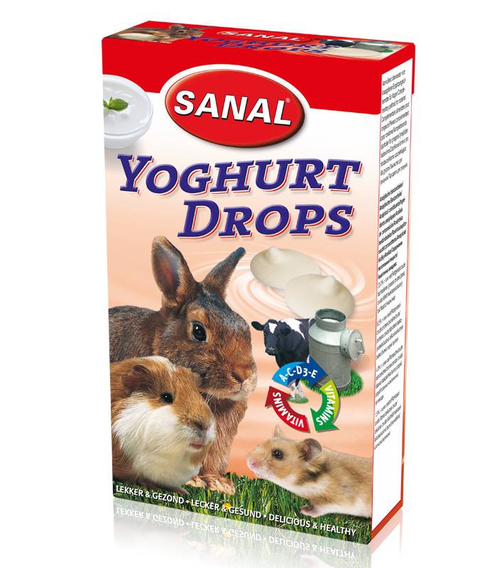 SANAL när. Yogurt Drops/ tropsid jogurtiga 45g