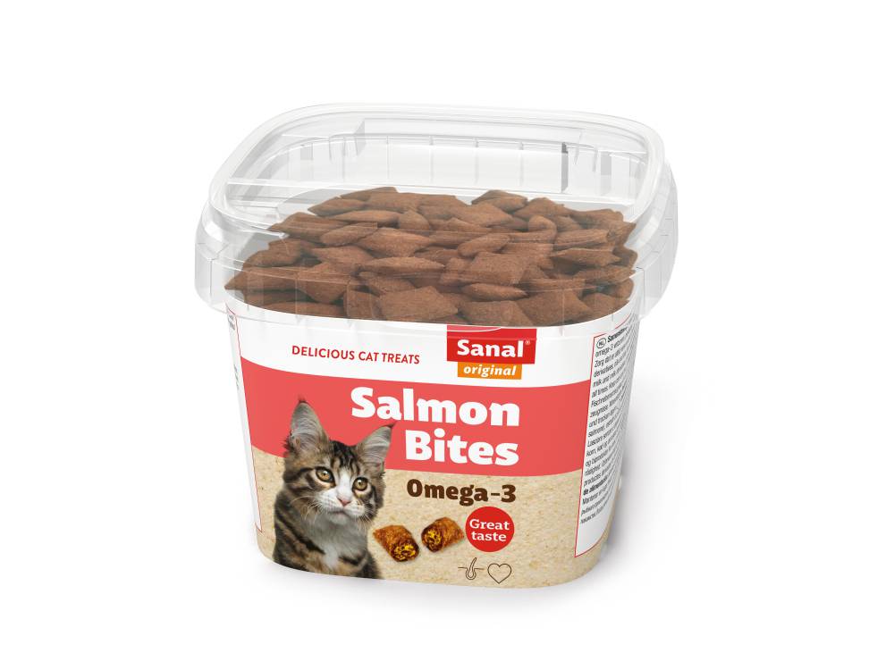 SANAL CAT Salmon Bites cup  75g