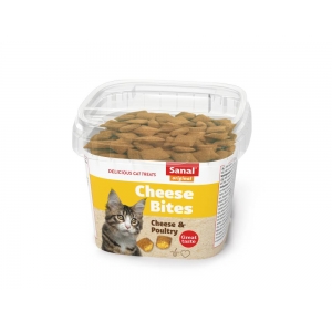 SANAL kassidele Cheese Bites 75g/karp