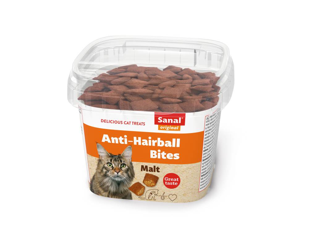 SANAL kassidele Anti-Hairball Bites 75g/karp