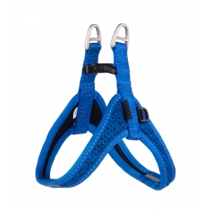 Rogz Utility Extra Small Fast Fit Dog Harness, Blue Reflective