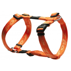 Rogz Alpinist Large 20mm K2 Dog H-Harness, Orange Rogz Design