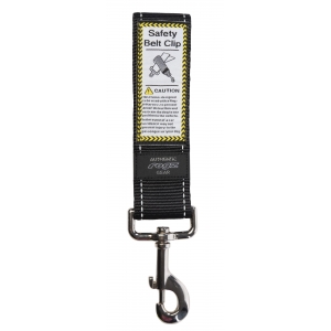 Rogz 45mm Safety Belt Clip, Black