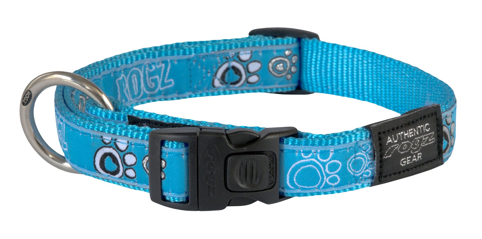 Kaelarihm Beach Bum L Paw Turquoise 20mm/34-56cm