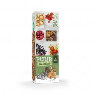 PUUR Pauze Sticks Cranberry&Elderberry  närilistele 110g