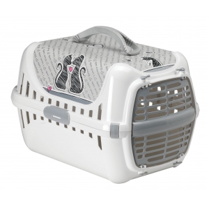 Transpordiboks Trendy Runner Cats in Love Grey