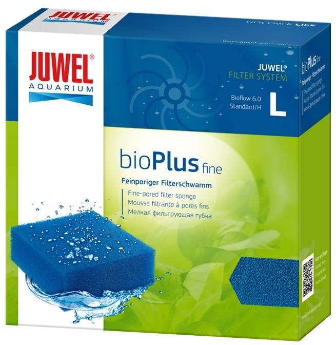 Akv.filtrielement BioPlus Fine L Standard Fine Sponge (väike)