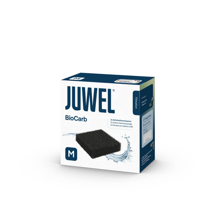 bioCarb M (Compact) - active charcoal sponge