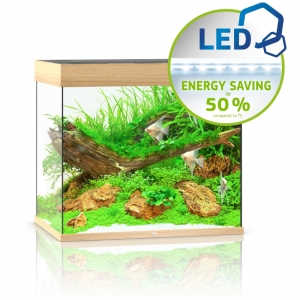 Akvaarium Lido 200 LED light wood (hele-200l)