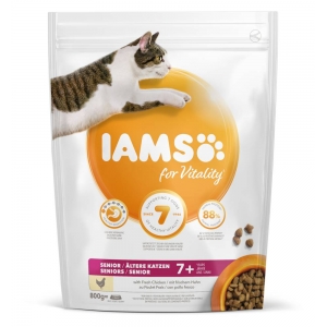 IAMS CAT Senior Chicken 800g