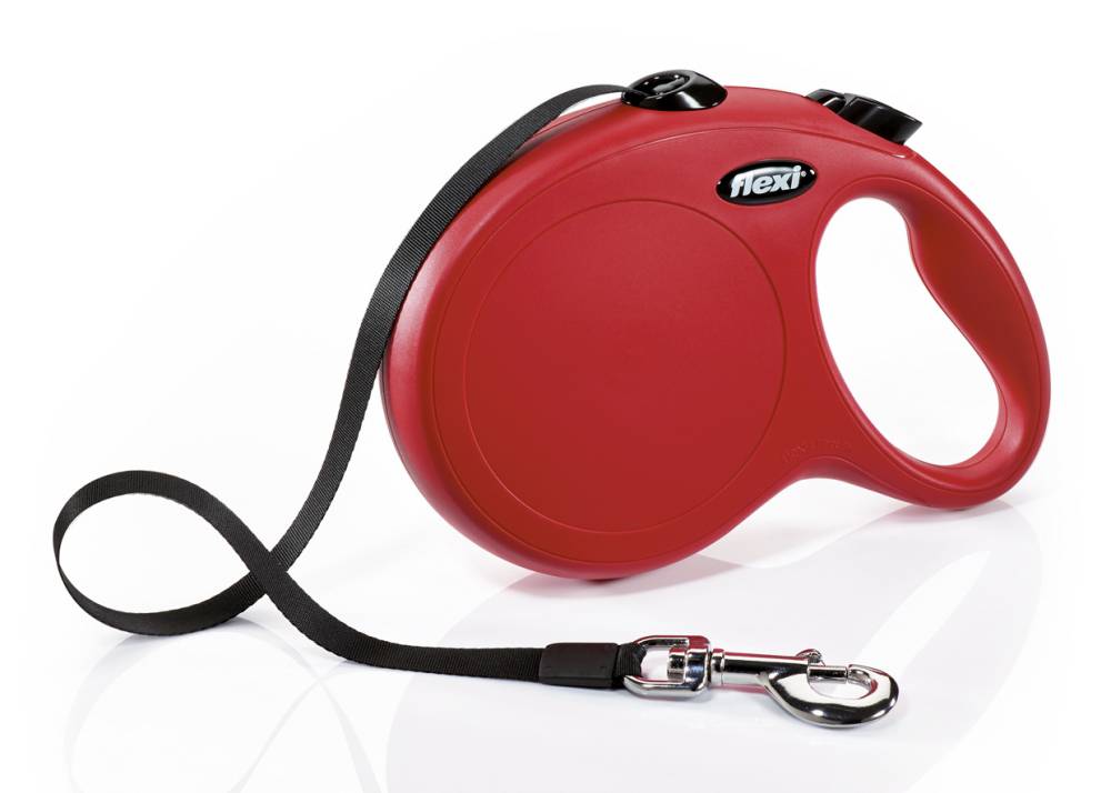 flexi New CLASSIC, tape leash, L: 8 m, red