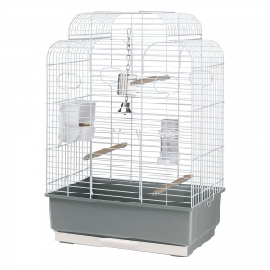 CAGE GALA WHITE 52,8X32,6X64,2CM