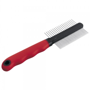 GRO 5864 STEEL COMB 19 x 5cm 24X12,5X1,5CM