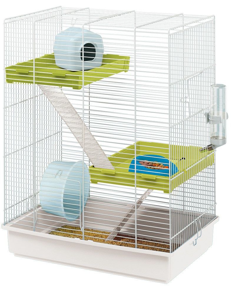 CAGE HAMSTER TRIS WHITE 47,8X30,2X53,2CM