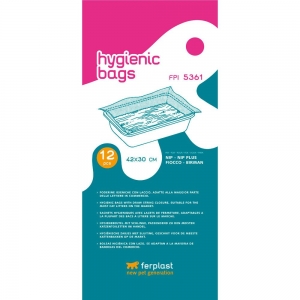 FPI 5361 HYGIENIC BAGS M (x12) 29X23X12,5CM