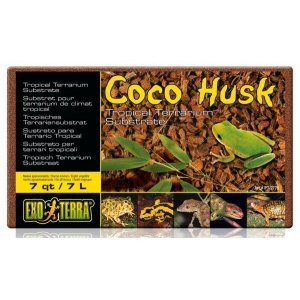 Terrariumi substraat Coco Husk 7L