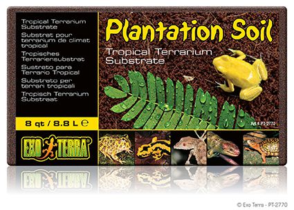 Terrariumi substraat Plantation Soil 8.8L.