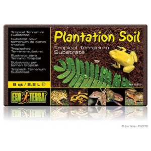 Terrariumi substraat Plantation Soil 8.8L.