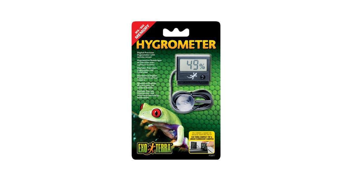 EX LED Rept-O-Meter Hygrometer-V