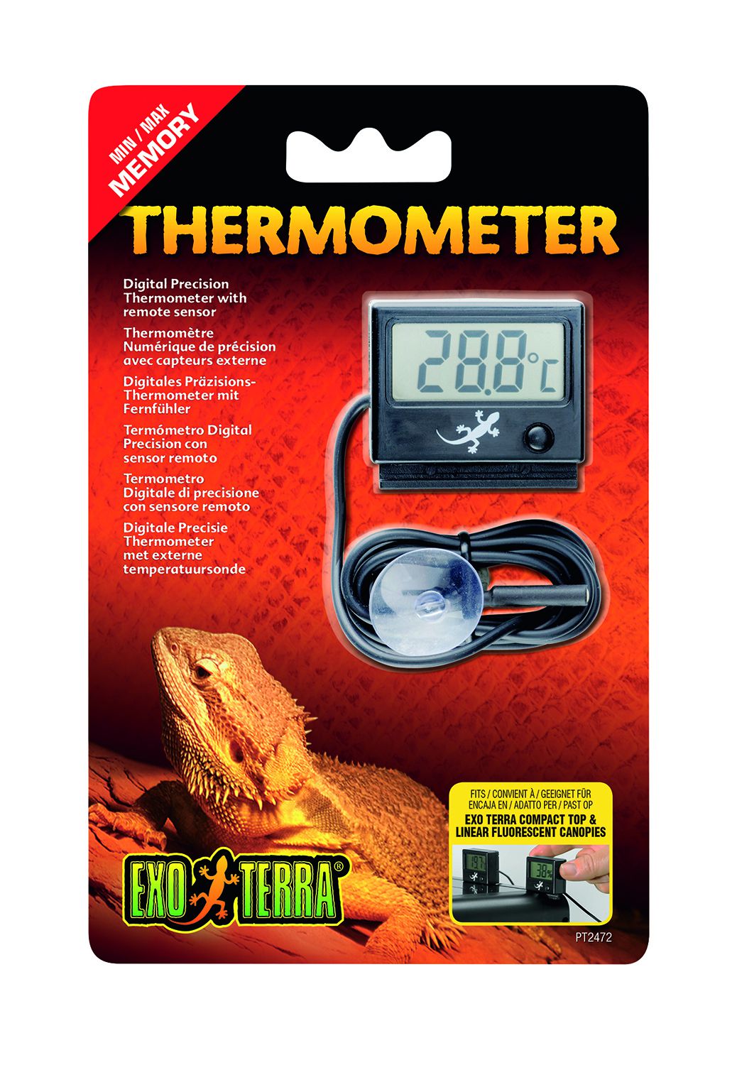 Terraariumi EXO-TERRA Termometer-DIGI PT2472