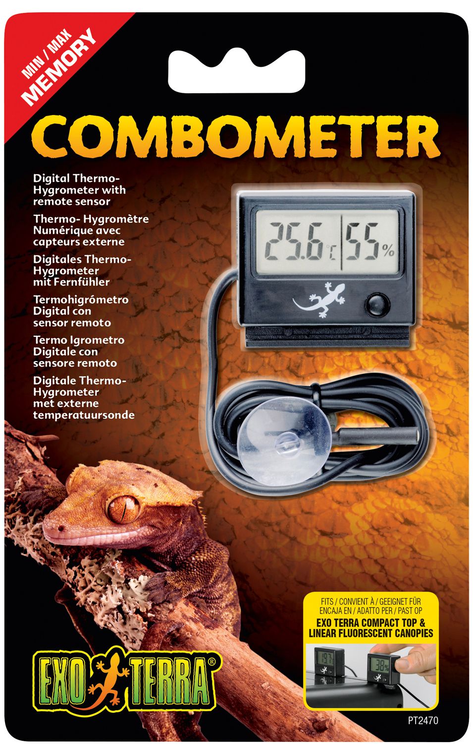 EX LED Hygro/Thermo Meter Comb -V