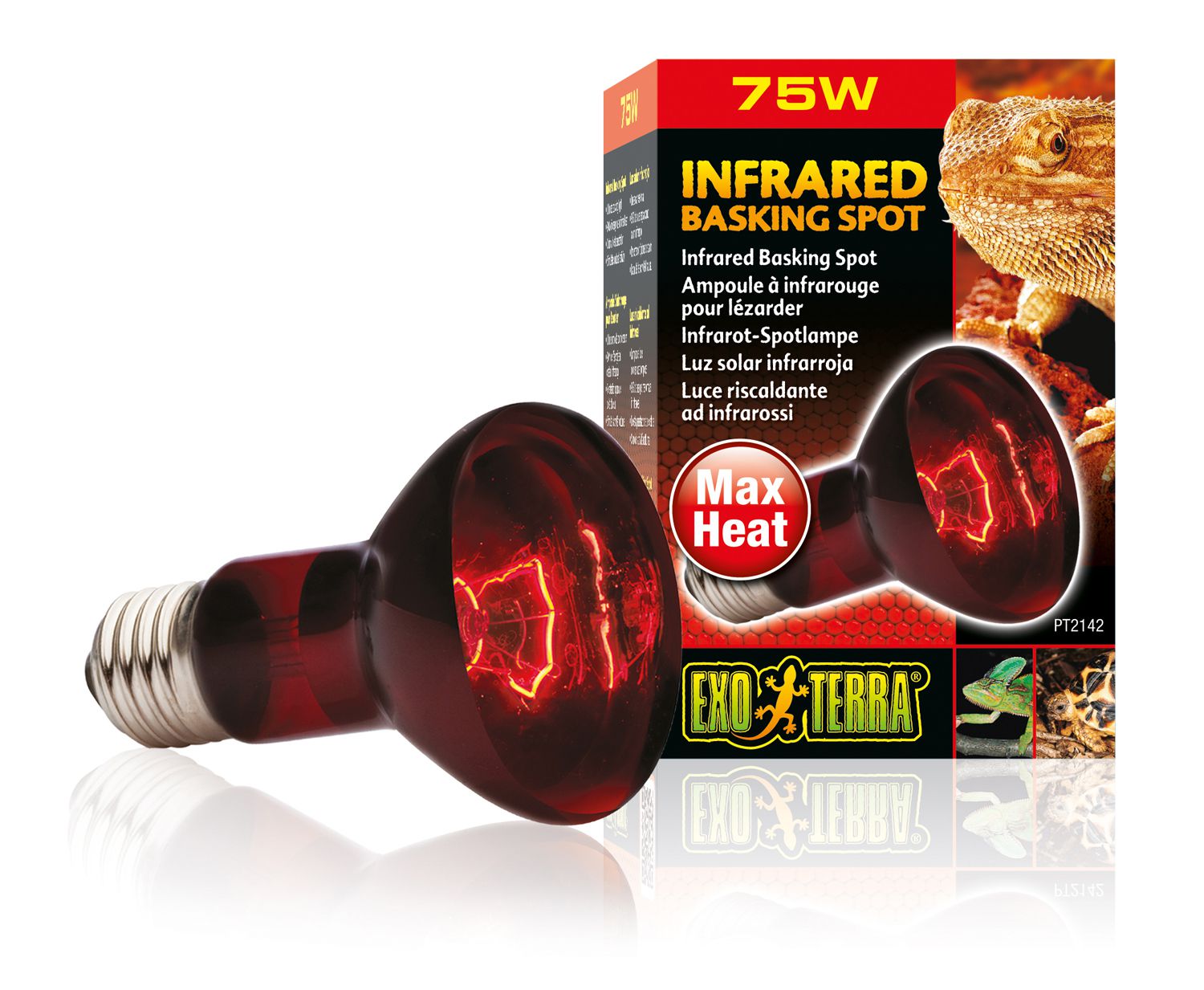 Heat Glo infrared Lamp 75W-V