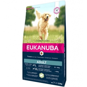 EUKANUBA Adult lambaliha ja riisiga suurtele koertele 2.5 kg